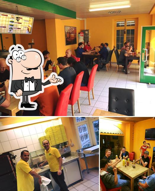 Dai un'occhiata agli interni di Säntis Kebab & Pizza Kurier