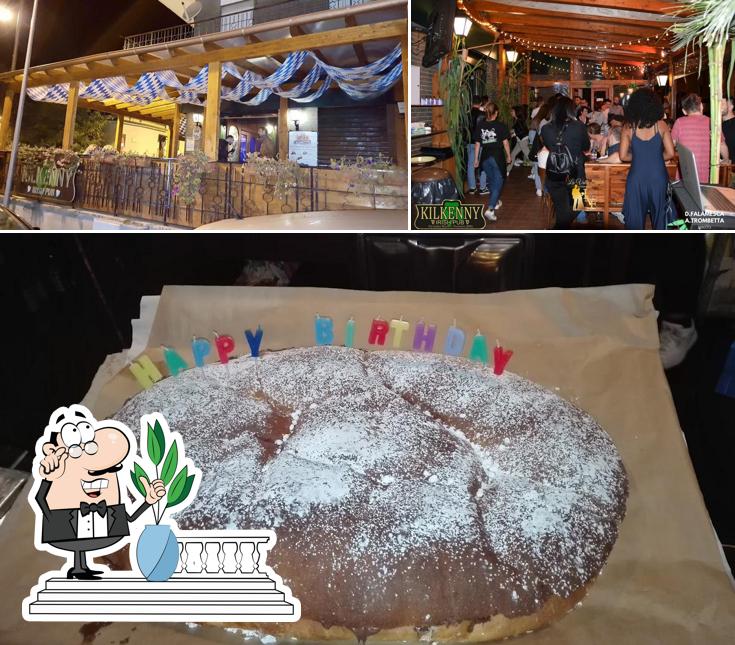 Tra le varie cose da KILKENNY IRISH PUB si possono trovare la esterno e cibo