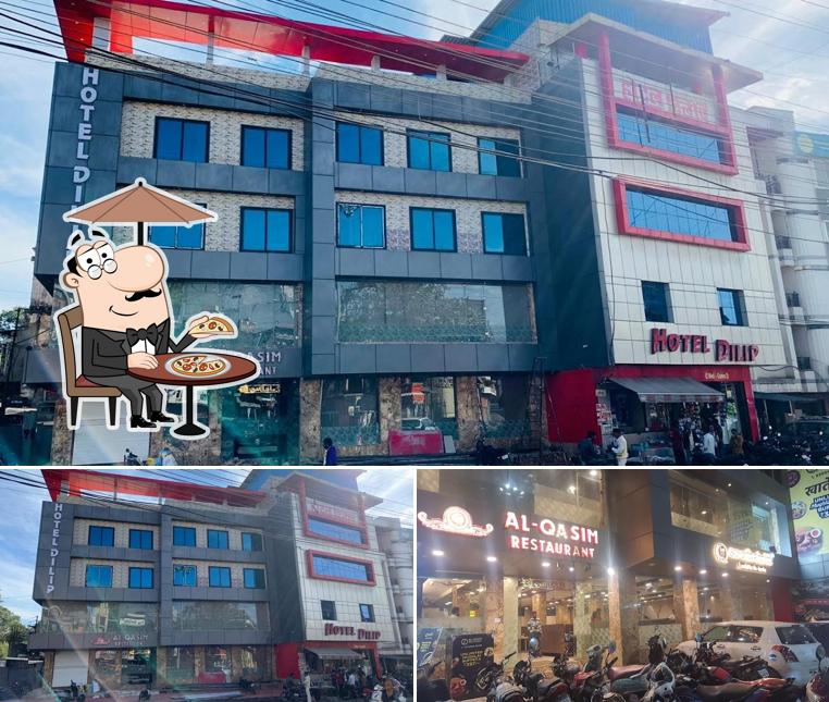 Check out how AL-QASIM RESTAURANT looks outside