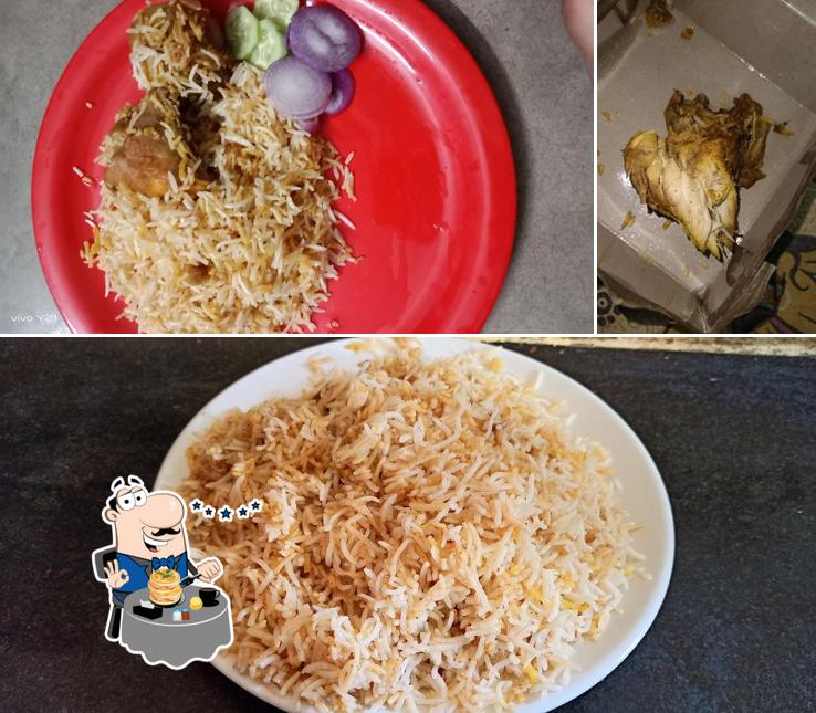 Food at New Haji biryani
