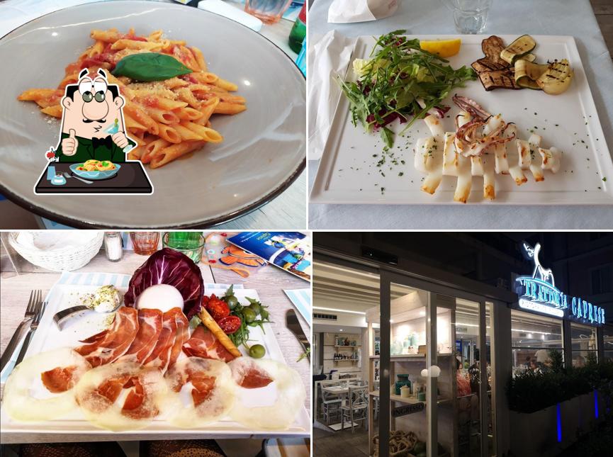 Cibo al Trattoria Caprese