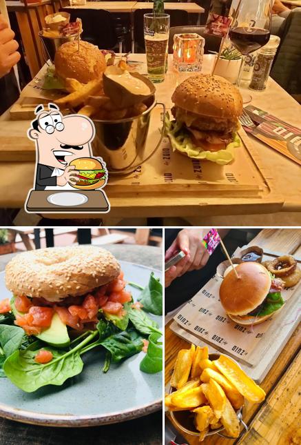 Prenez un hamburger à Bar & Bistro Op Zuid