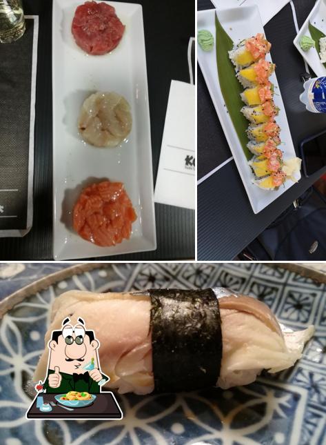 Platti al Kombu sushi