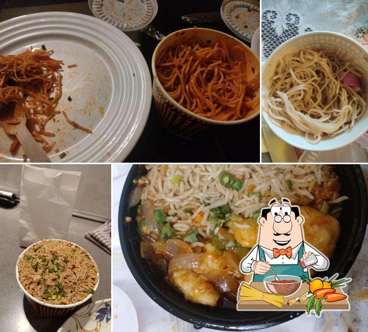 Spaghetti bolognese at Chinese Wok