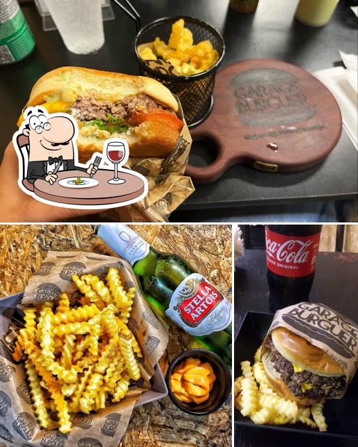 Platos en Garage Burguer