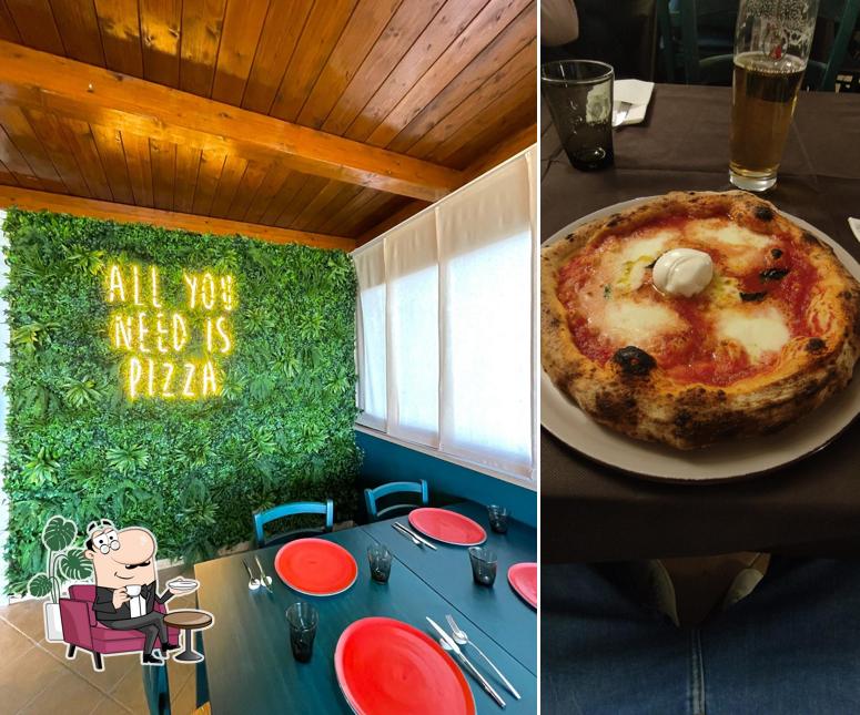 Gli interni di In Arte Pizza