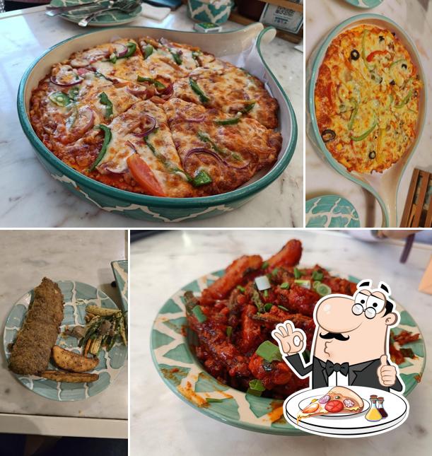 Order pizza at The European Street