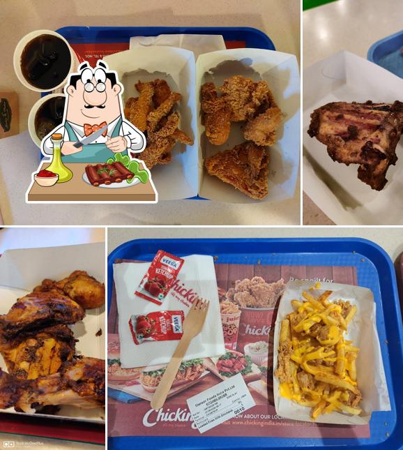 Baby back ribs at Chicking