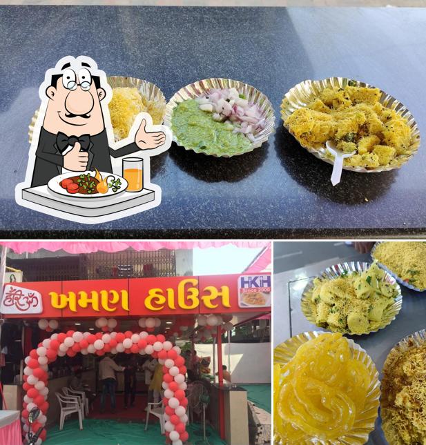 Food at Hari Om Khaman House
