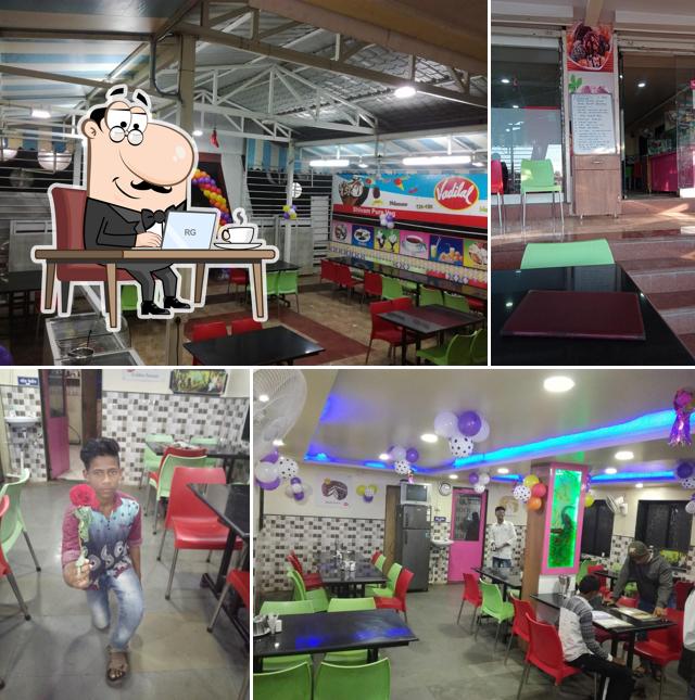 The interior of Hotel Shivam