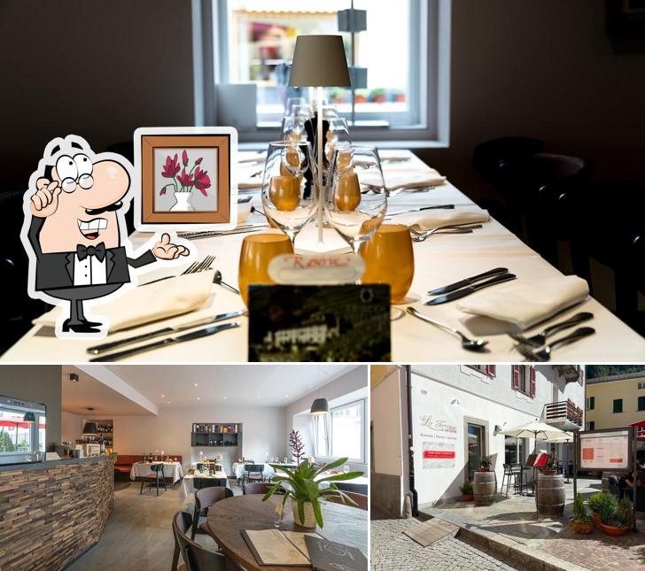 Siediti a un tavolo di La Terrasse du Suisse