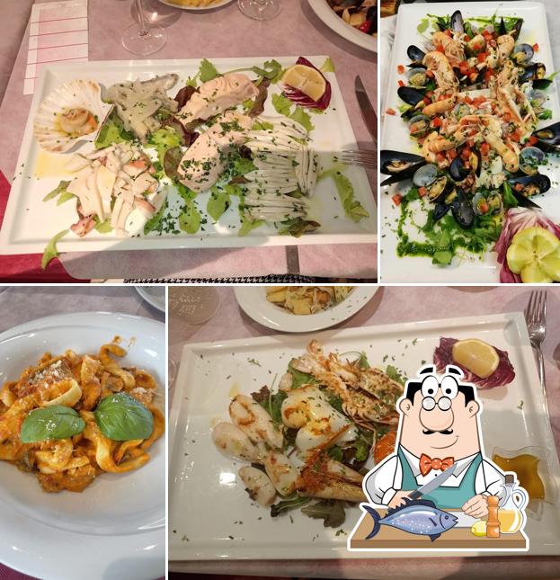 Salmone grigliato al Ristorante pizzeria il Capriccio