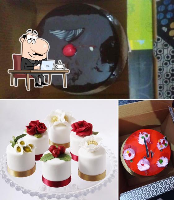 The interior of Cake Adda