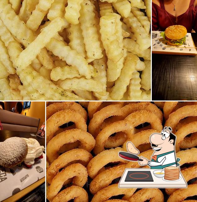 Panquecas em La Brasa Burger Guarujá