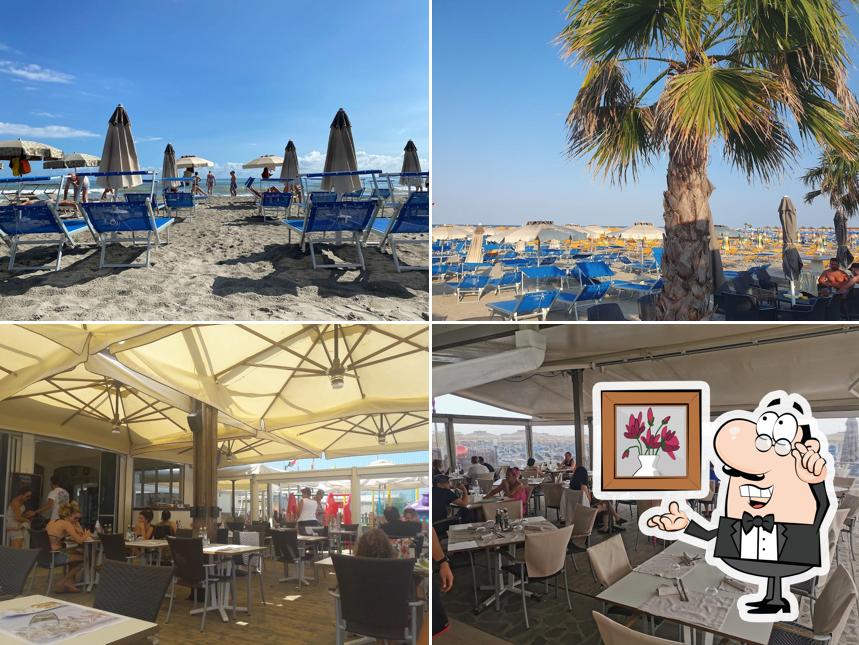 Gli interni di Pino Beach .285 - Spiaggia con ristorante