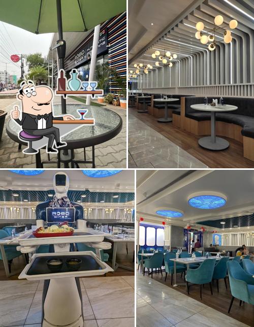 Check out how Robo Diner Best Restaurant in Tirupati looks inside