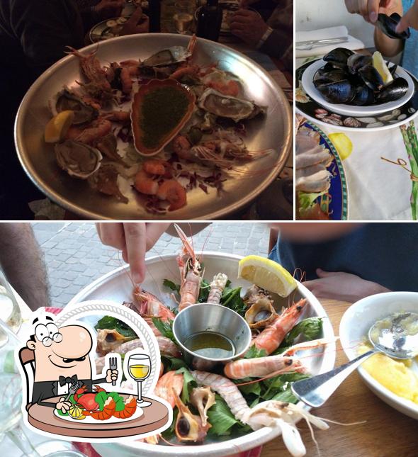 Ordina la cucina di mare a Al Graspo