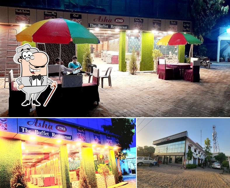 Check out how Asha Hotel and Restaurant looks outside
