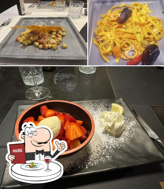 La immagine della cibo e interni di Così com'è