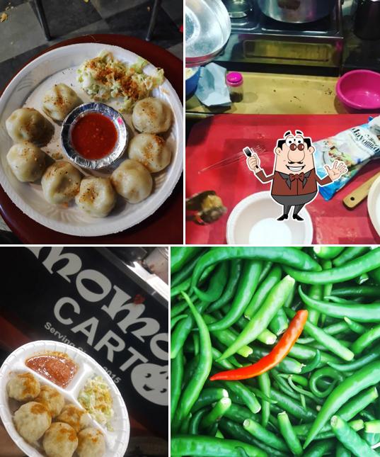 Food at Momos Cart