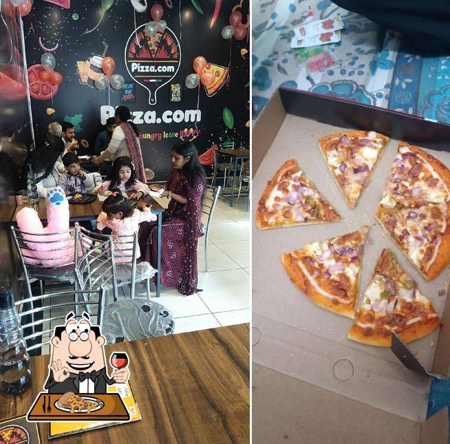 Try out pizza at PIZZA