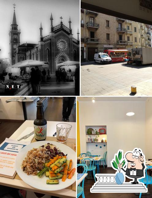 La immagine di esterno e interni da La Gastronomia Veg