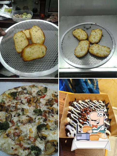 Garlic bread at Melting Point