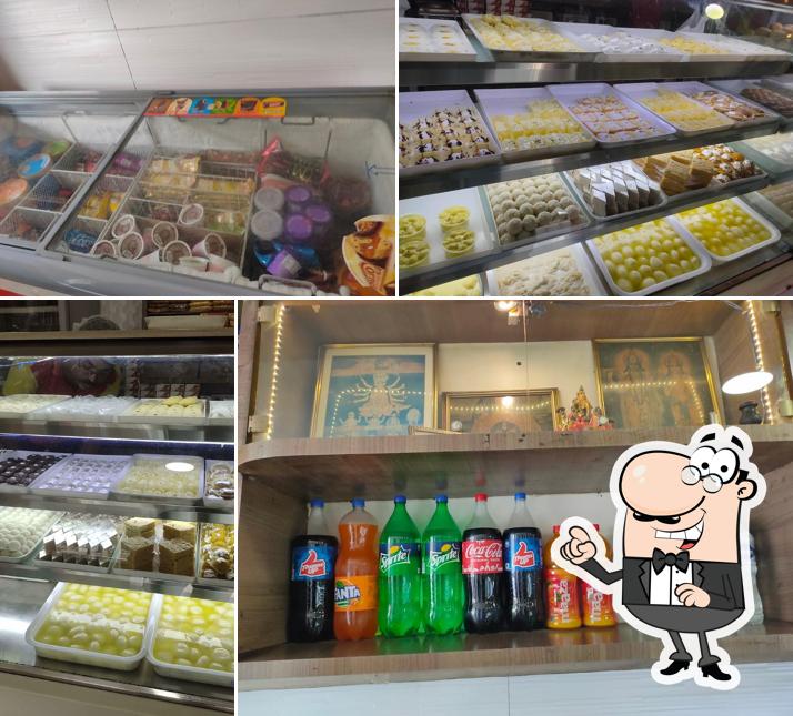 The interior of Park Sweets