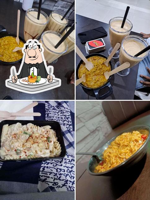 Food at Reconnect and Chill Cafe