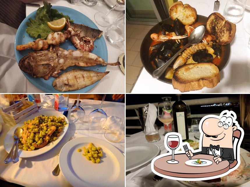 Cibo al La Conchiglia