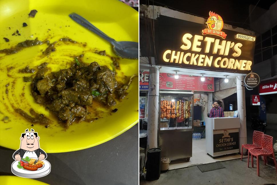 Escargots at Sethi's chicken corner-sector-14