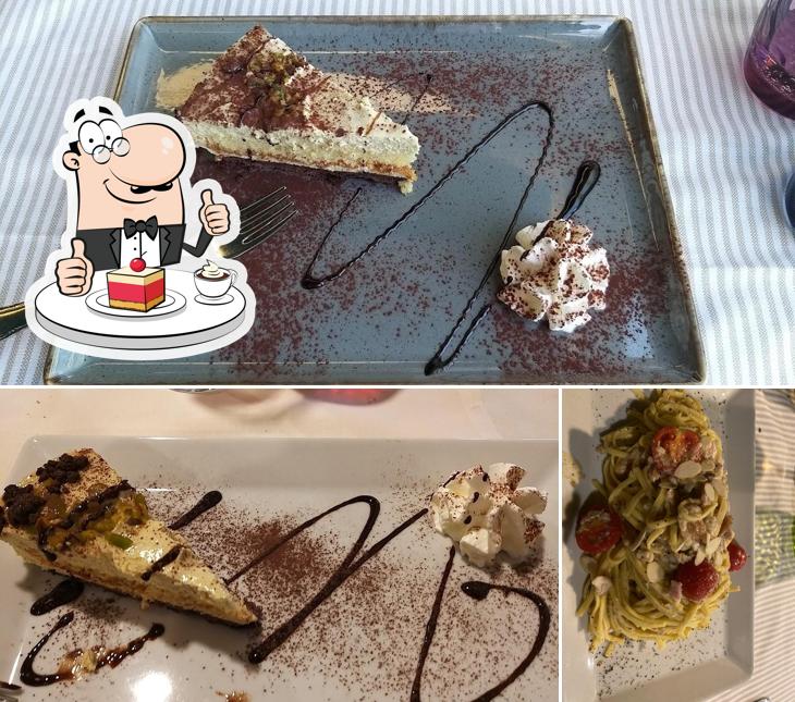 Trattoria da Giggetto serve un'ampia varietà di dessert