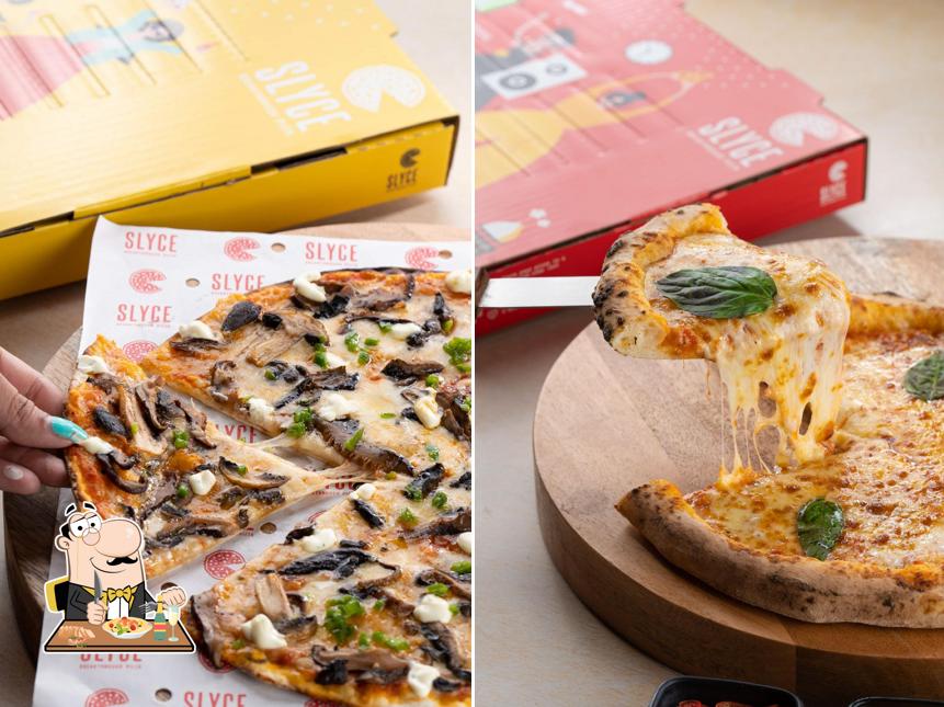 Meals at Slyce Pizza