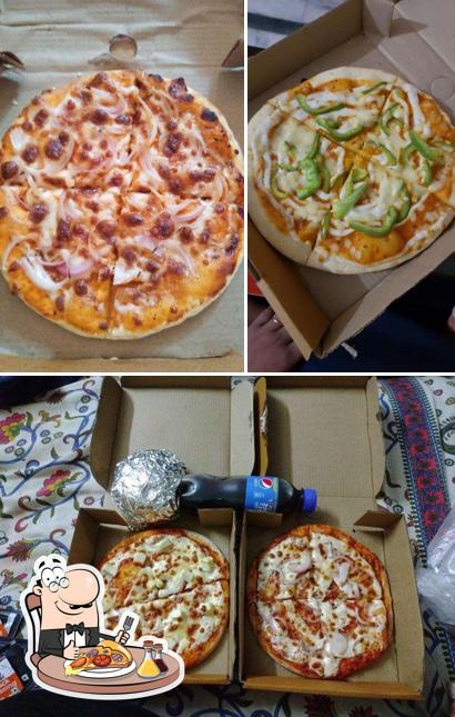 At The New York's Pizza, you can try pizza