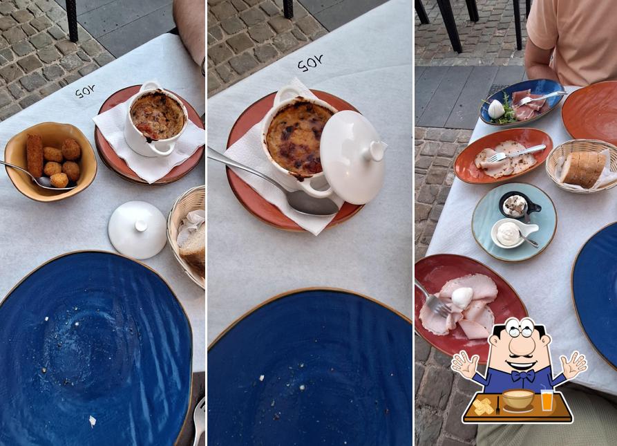 Platti al Antica Osteria del Borgo