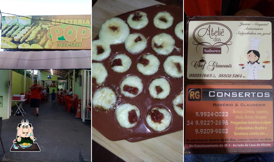 Platos en Espeteria POP