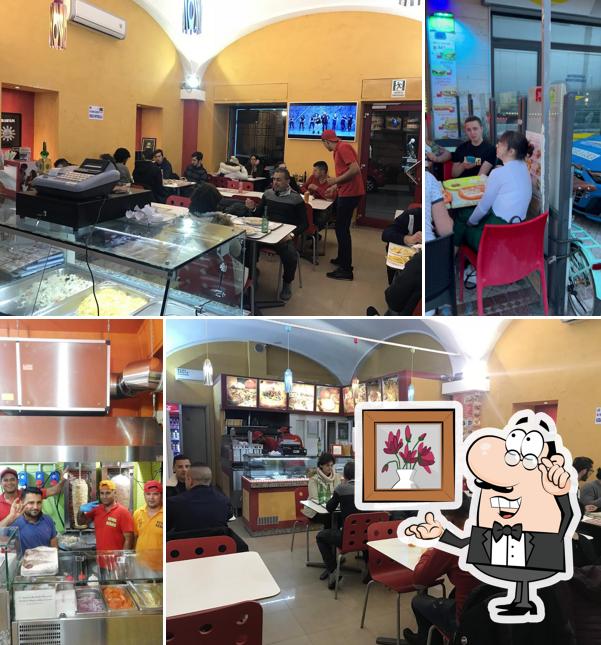 Dai un'occhiata agli interni di Paprika Pizzeria Kebab tacos