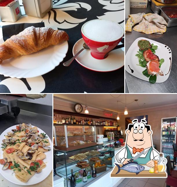 Salmone grigliato al Antico Caffe' Del Moro