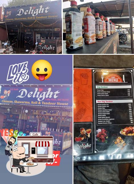 The exterior of Delight Chinese, Roll, Shawarma and Tandoor House