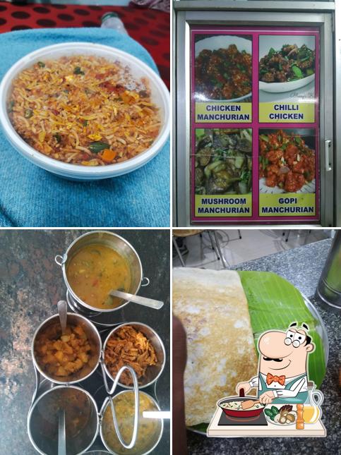 Fried rice at NAIDU ANDHRA MESS