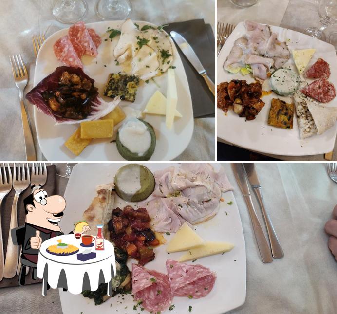 Piatto di formaggi al Ranch San Guglielmo