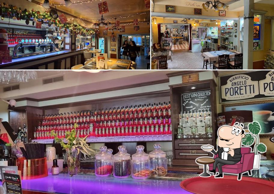 Gli interni di Casa della Pizza