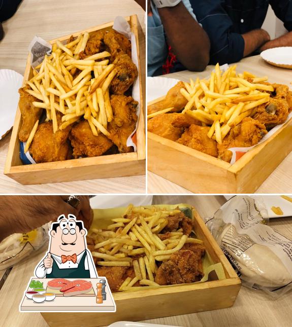 Fish and chips at Chick Buck