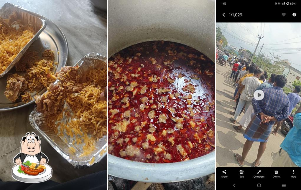 Meals at Appu kadai biriyani