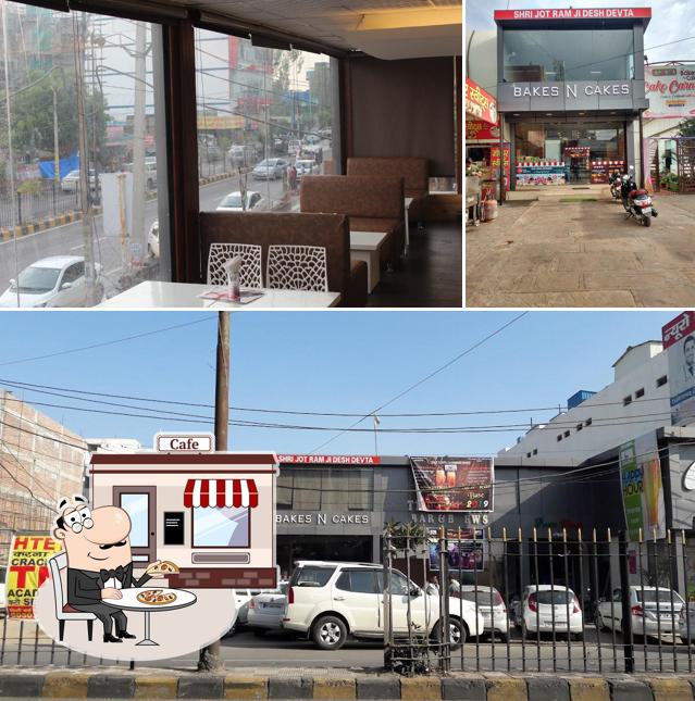 The exterior of Bakes N Cakes