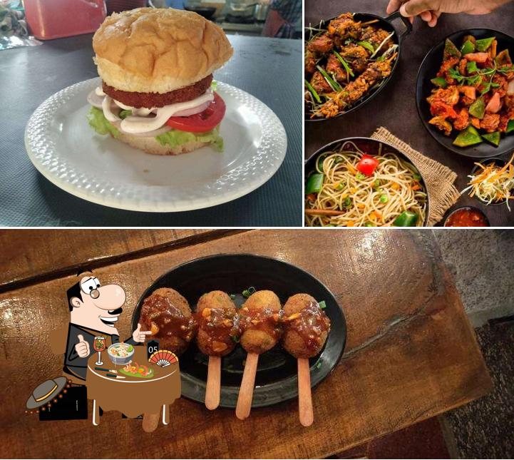 Food at Green Hut Cafe