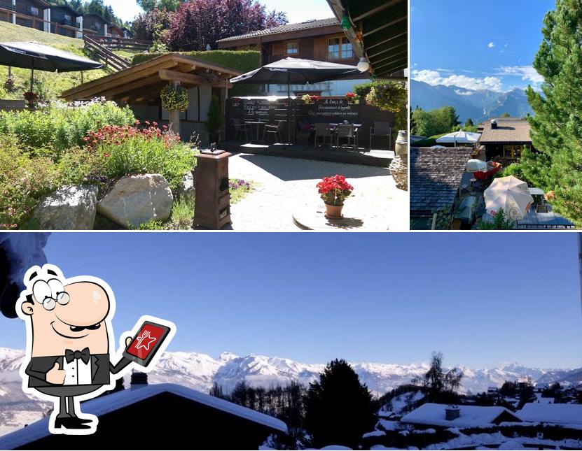 Gli esterni di Le Vieux Chalet
