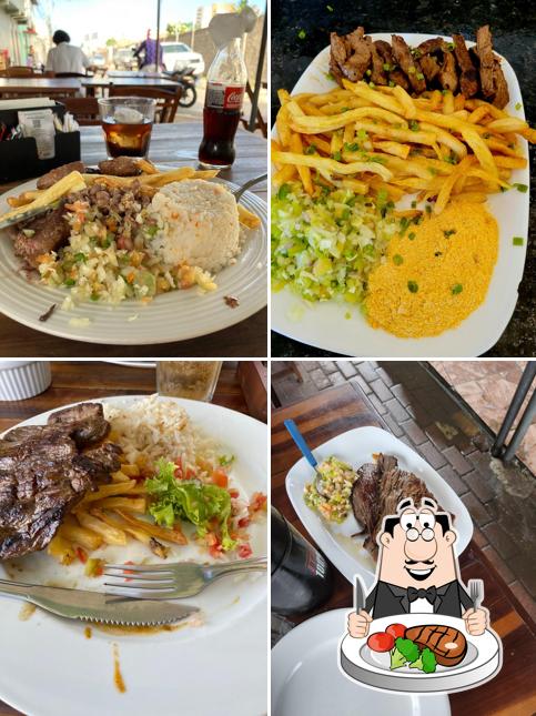 Bife em Restaurante do Augusto em Poço - Maceió