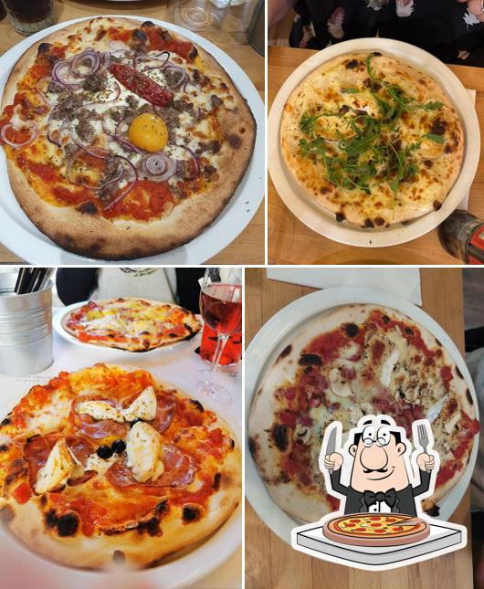 Commandez de nombreux types de pizzas