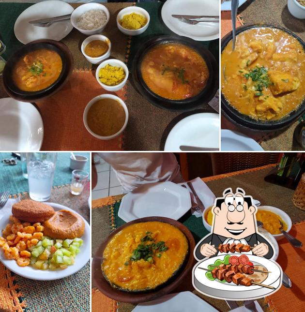 Comida em Baiana do Acarajé